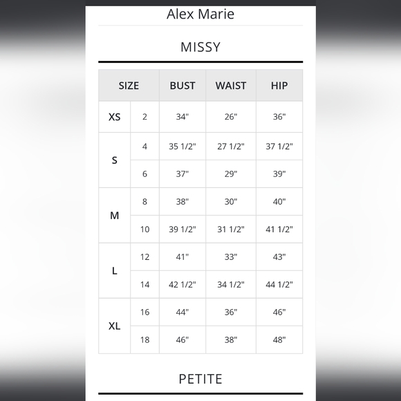 NWT Alex Marie Sequin Skit, Black, size 16 - Picture 5 of 6